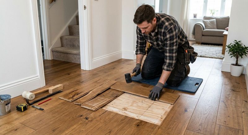 Engineered Floor Repair in Evergreen, CO