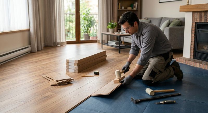Laminate Floor Installation in Commerce City, CO