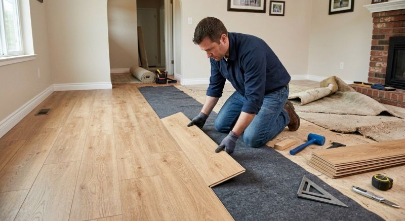 Laminate Floor Remodeling in Westminster, CO