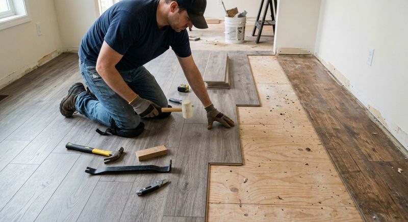 Laminate Floor Replacement in Denver, CO