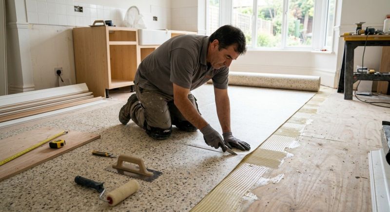 Linoleum Floor Installation in Englewood, CO
