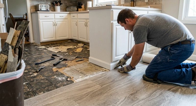 Linoleum Floor Installation in Westminster, CO
