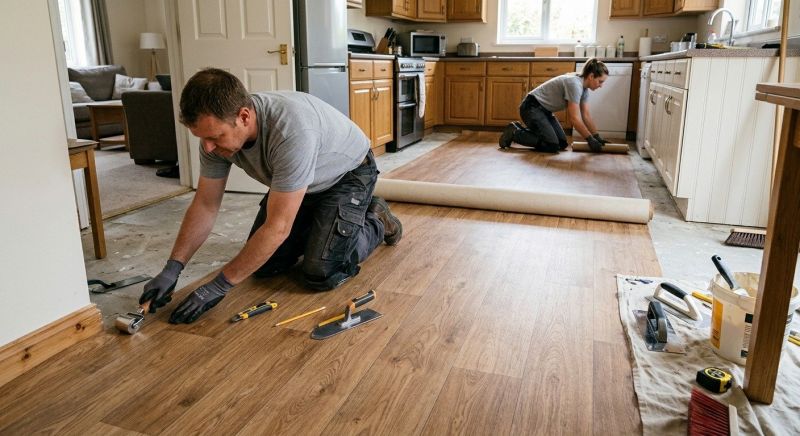 Linoleum Flooring Replacement in Westminster, CO