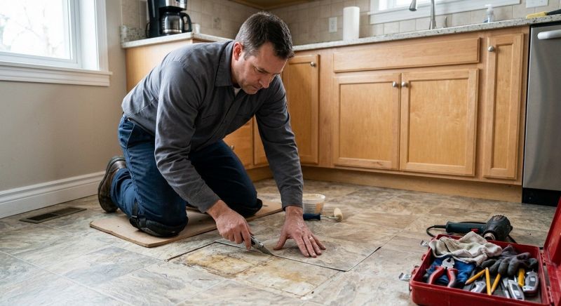 Sheet Flooring Repair in Douglas County, CO