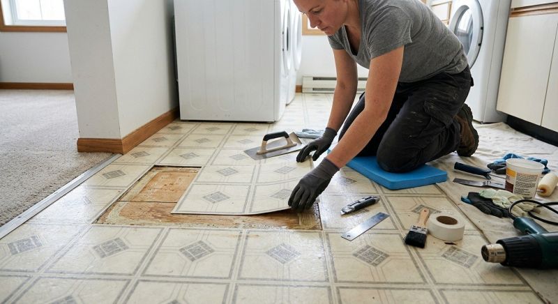 Sheet Flooring Repair in Lafayette, CO