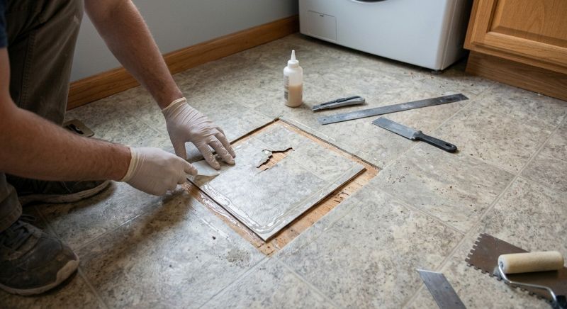 Sheet Vinyl Repair in Louisville, CO
