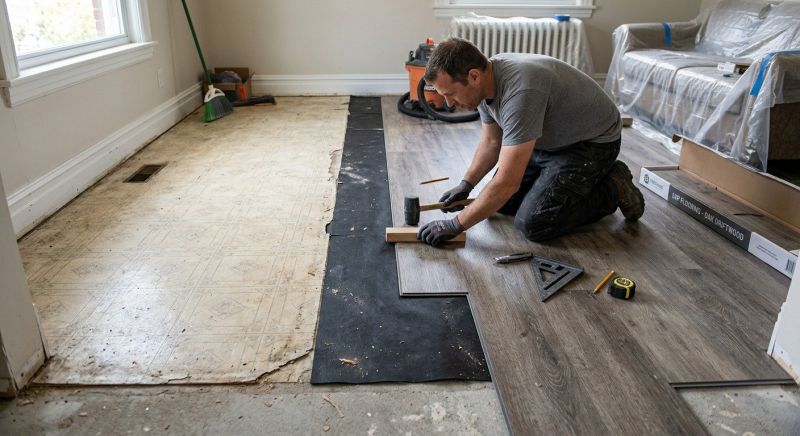Vinyl Floor Remodeling in Westminster, CO